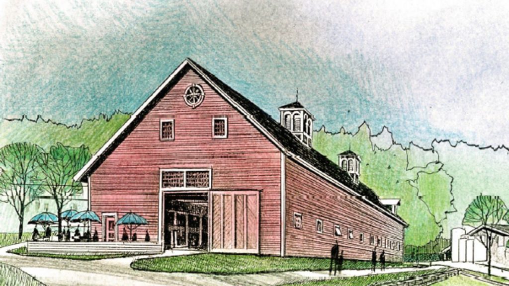 Retreat Farm North Barn rendering