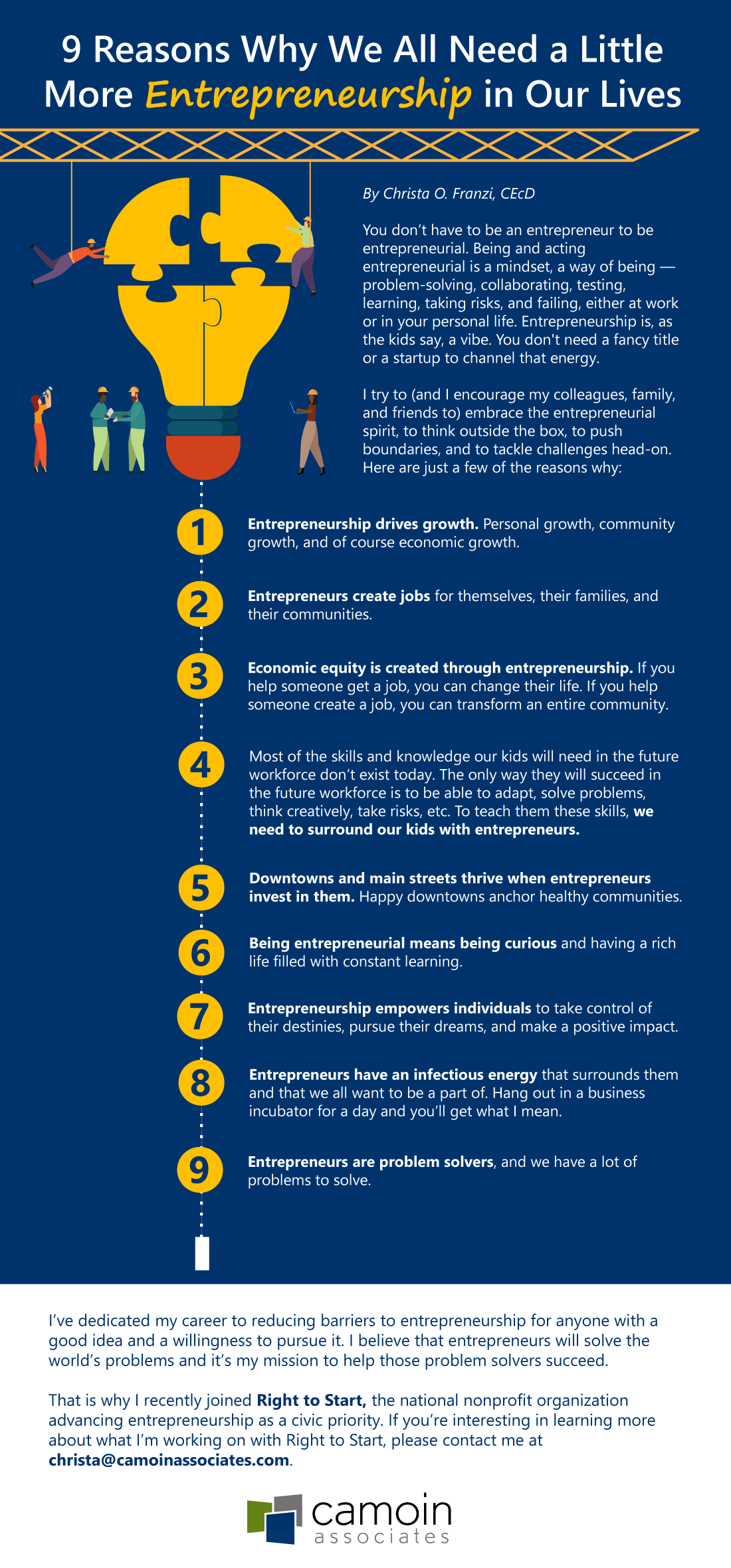 9 Reasons Why We All Need a Little More Entrepreneurship in Our Lives